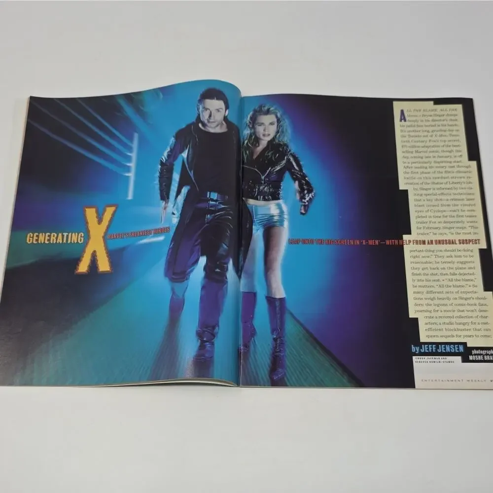 Entertainment Weekly Issue #550 July 2000 X-Men Jeff Jensen English